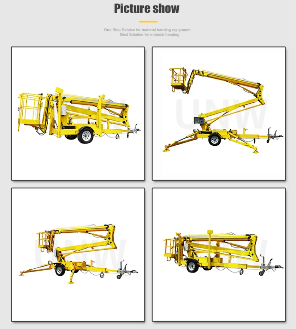 boom lift trailer price